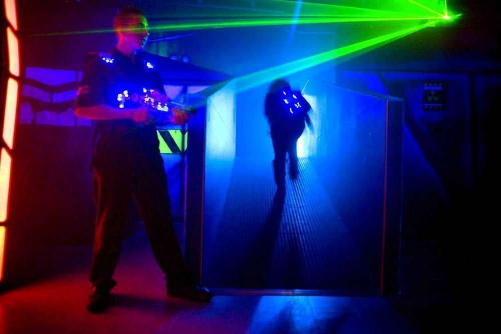 laser game sport spettacolo viaggiante